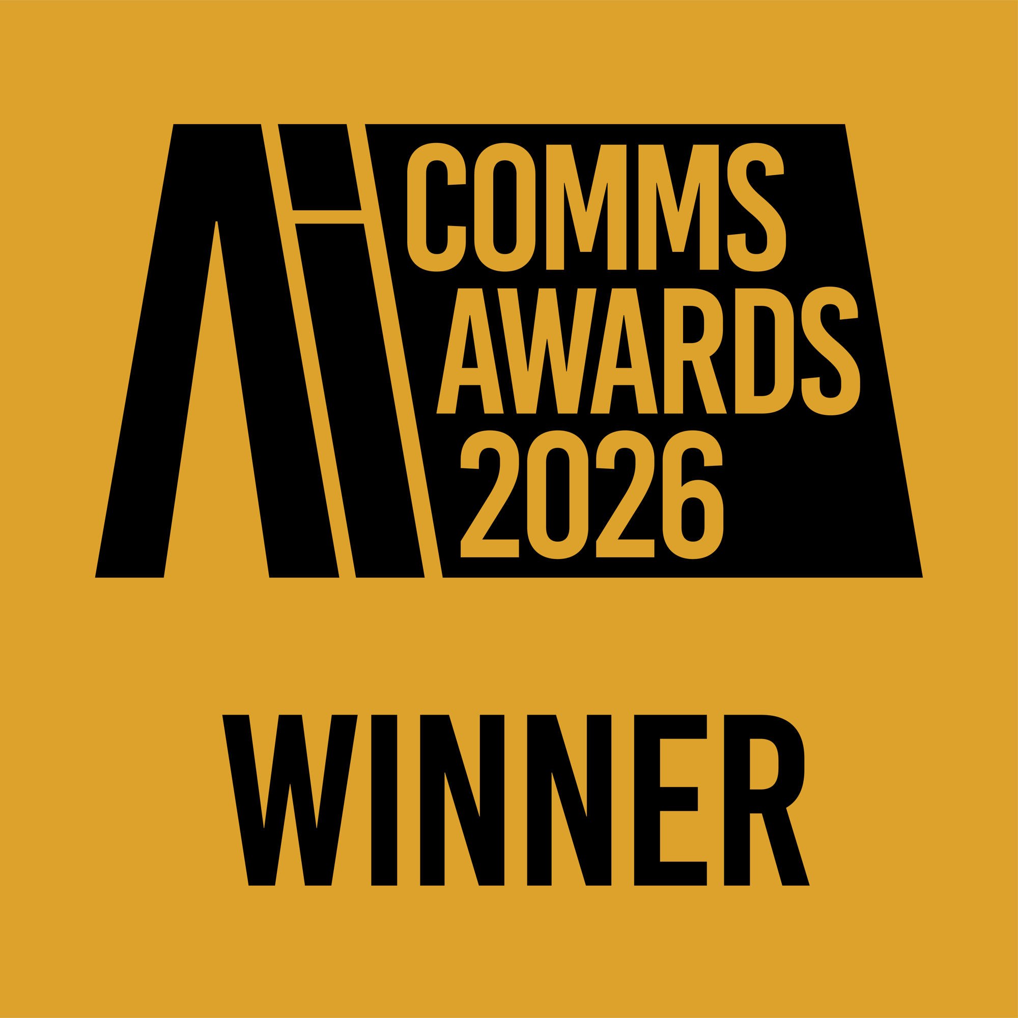 AI Comms 2026_Winner_Gold