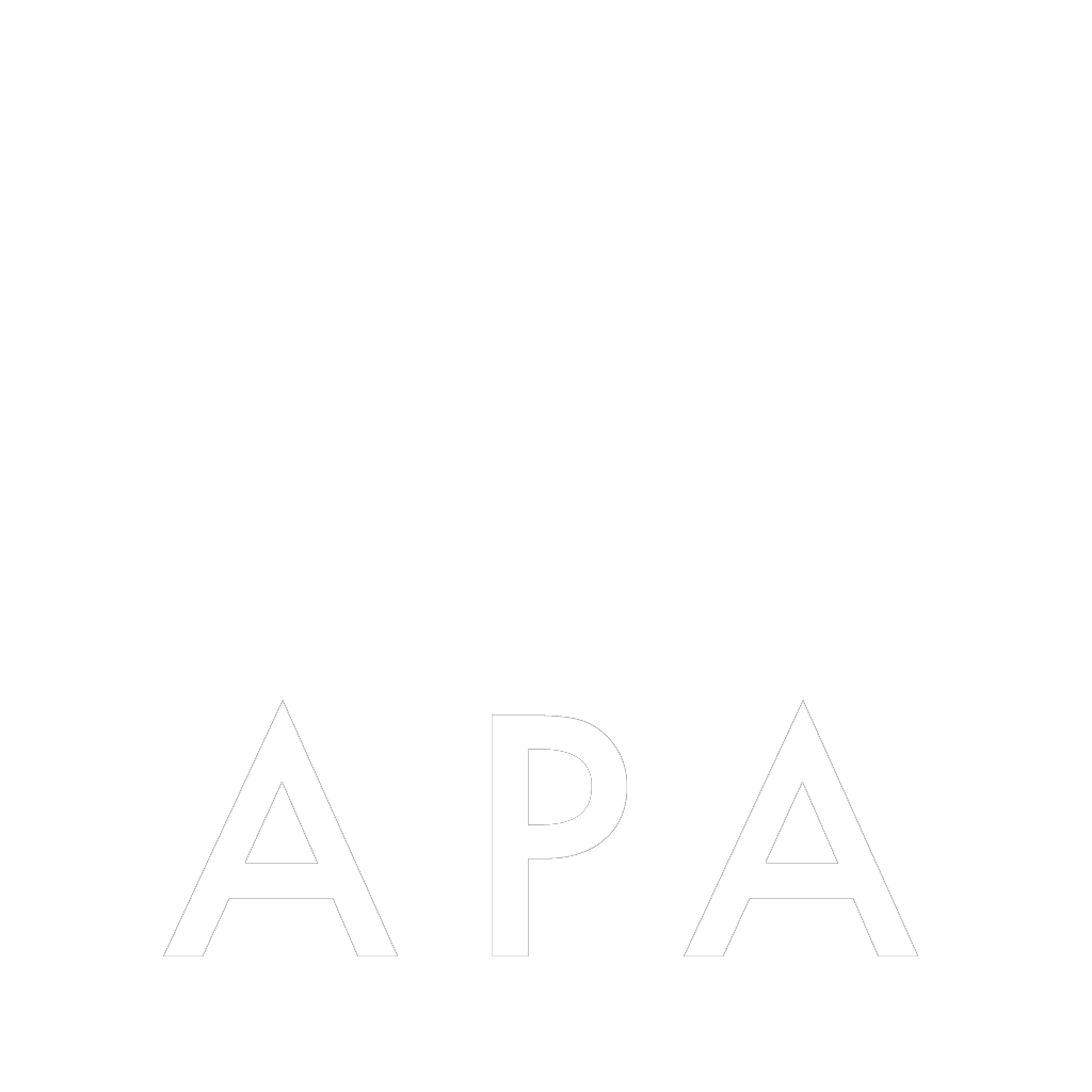 APA sq white