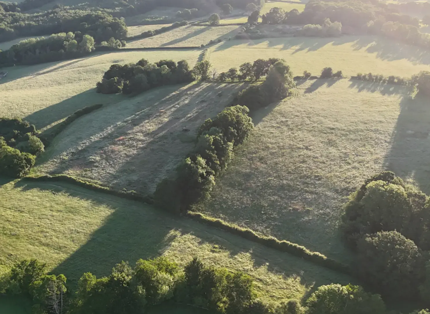 Kensham Farm landscape